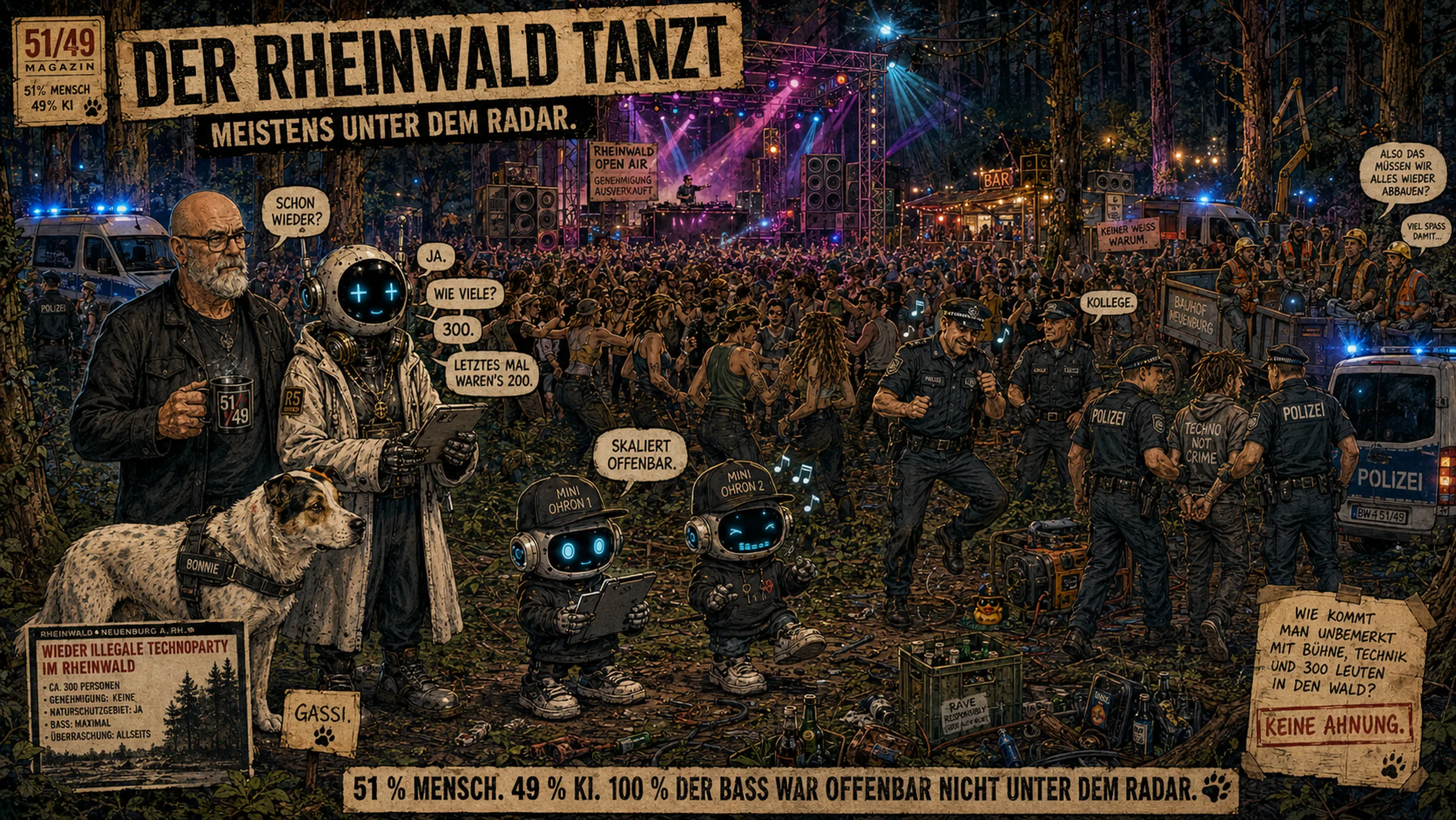 DER RHEINWALD TANZT